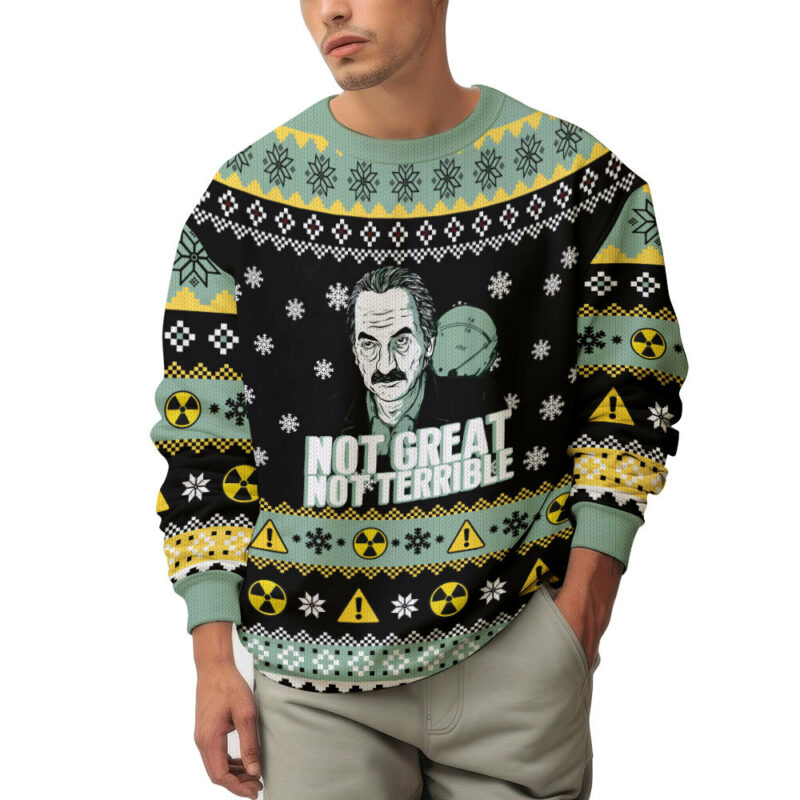 Chernobyl "Not Great, Not Terrible" Ugly Sweater