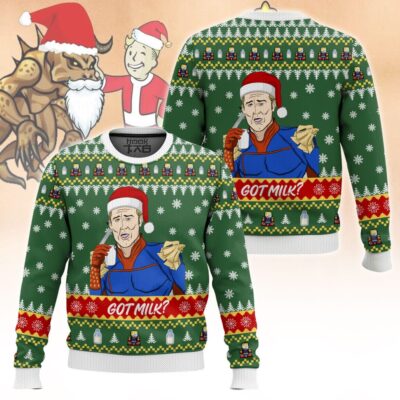 The Boys "Homelander Want Milk?" Christmas Ugly Sweater