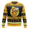 This is Fine Meme Christmas Ugly Sweater