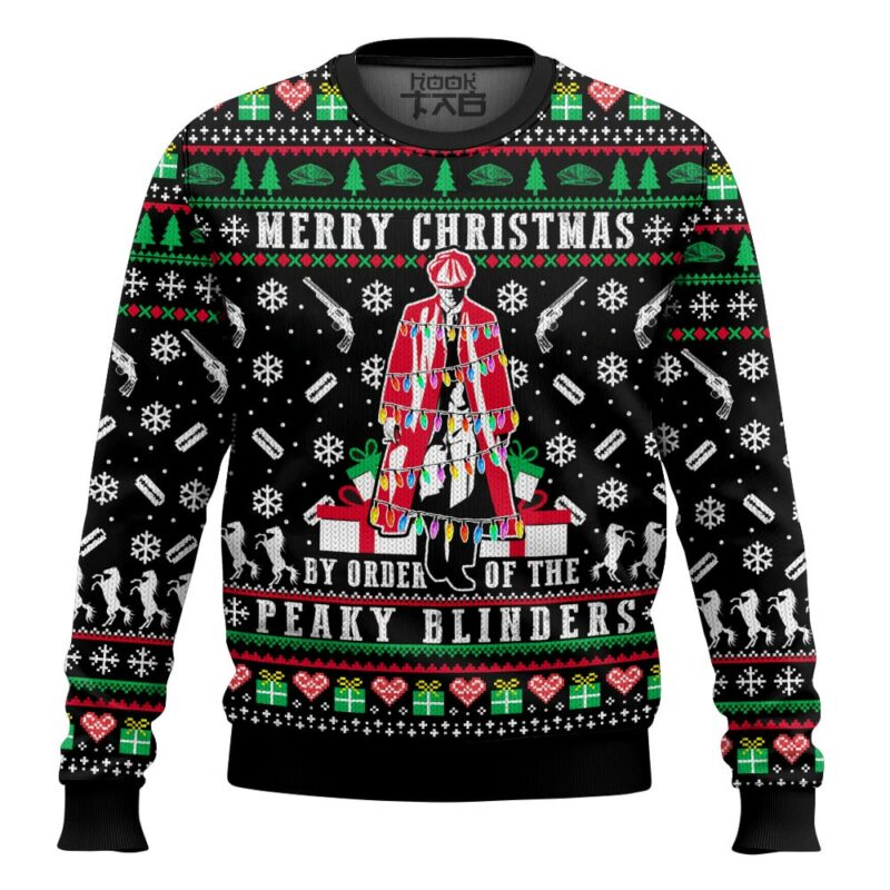 Peaky Blinders Christmas Ugly Sweater