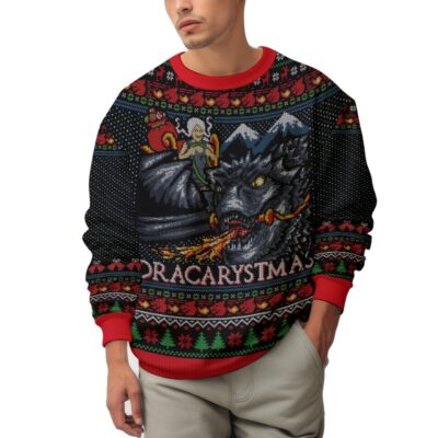 Dracarystmas Game of Thrones Christmas Ugly Sweater