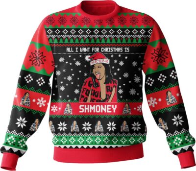 Cardi B Christmas Ugly Sweater