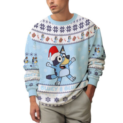 Bluey Family Christmas Ugly Sweater