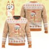 Bluey Family Christmas Ugly Sweater