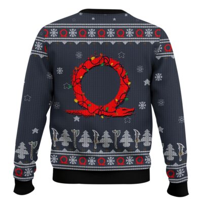 Kratos God of War Christmas Ugly Sweater