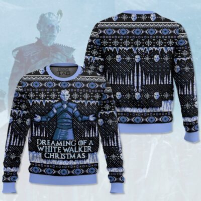 White walker Game of Thrones Christmas Ugly Sweater