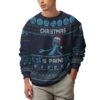 Rick and Morty, Mr. Meeseeks "Christmas Is Pain" Christmas Ugly Sweater