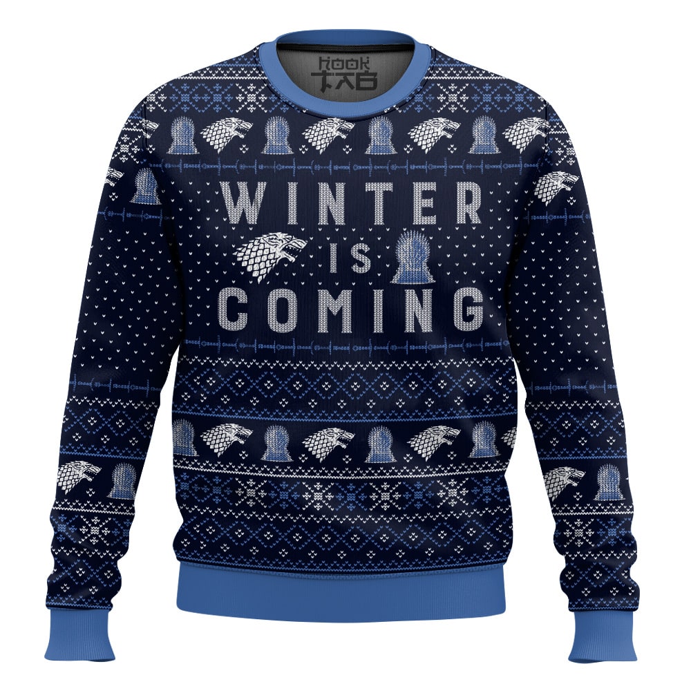 "Winter is coming", Game of Throne Christmas Ugly Sweater