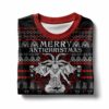 Satanic Merry Antichristmas - Satan Claus Ugly Sweater