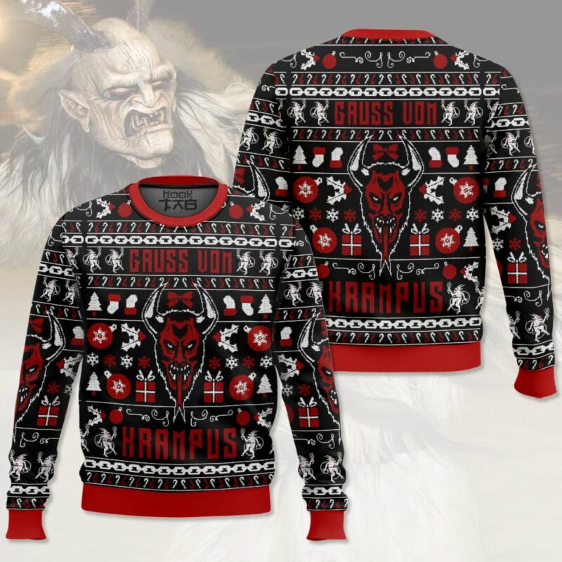 Gruss vom Krampus Gift, Christmas Ugly Sweater