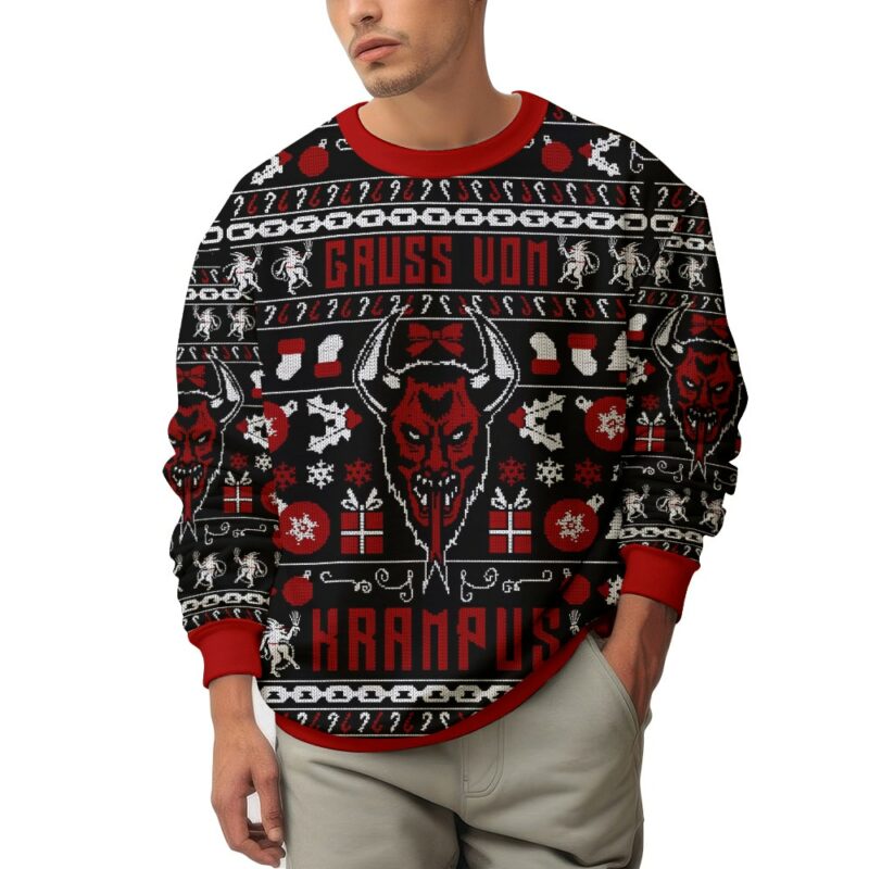 Gruss vom Krampus Gift, Christmas Ugly Sweater