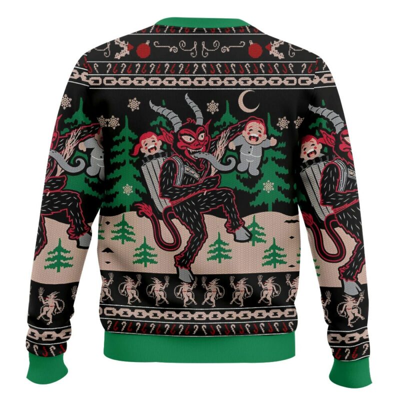 Merry Krampus Naughty Brats Christmas Ugly Sweater