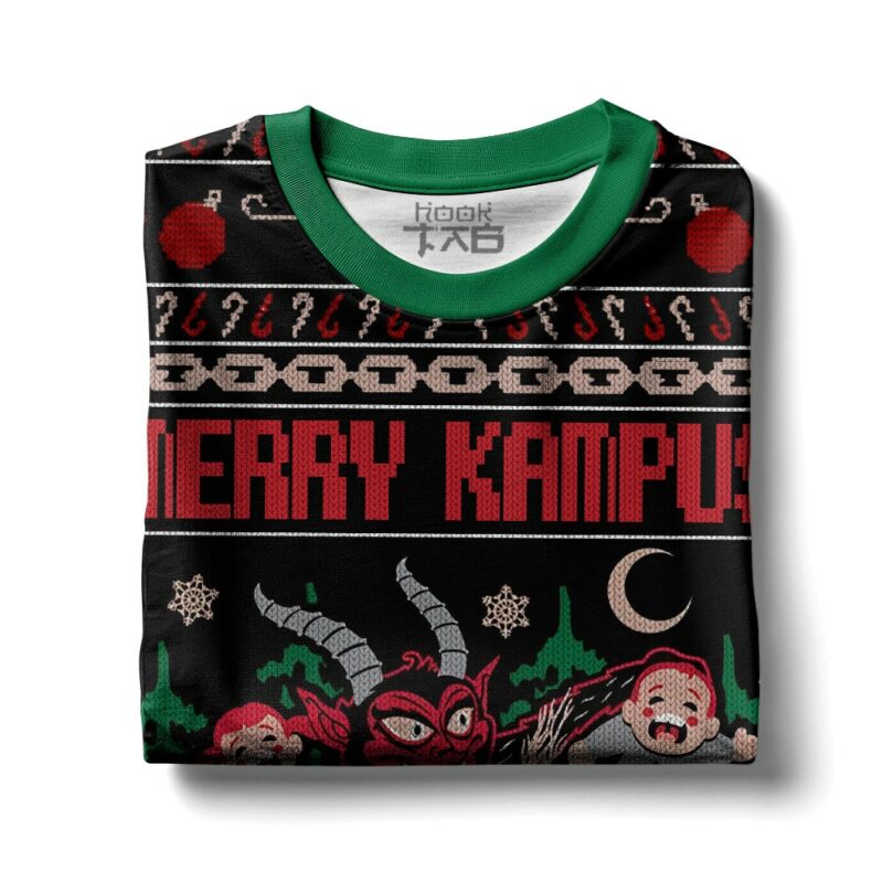 Merry Krampus Naughty Brats Christmas Ugly Sweater