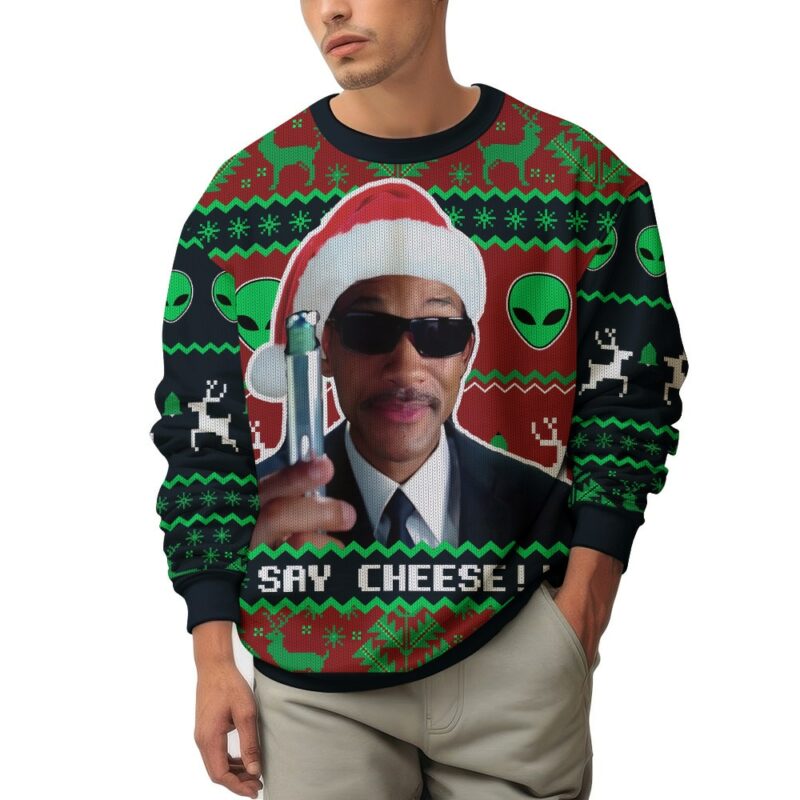 Men in Black, Say Cheese! Christmas Ugly Sweater