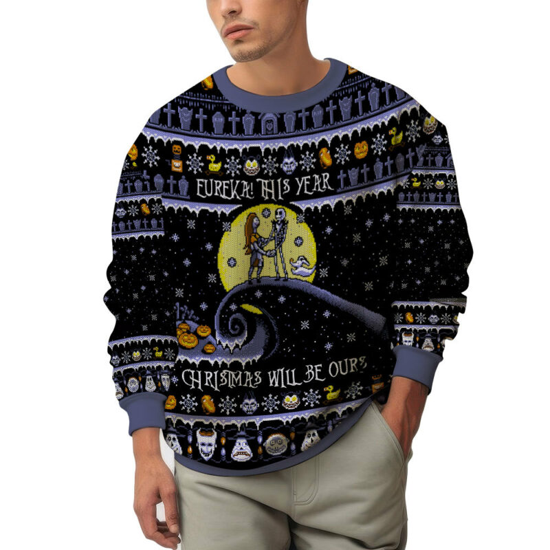 "Christmas will be ours", The nightmare before Christmas Ugly Sweater