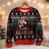 Jason Voorhees, "Have a killer day"- Friday the 13th Christmas Ugly Sweater