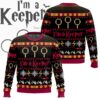 I'm A Keeper, Harry Potter Christmas Ugly Sweater