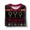 I'm A Keeper, Harry Potter Christmas Ugly Sweater