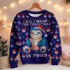 Snorlax Pokemon, All I Want for Christmas Is Food Ugly Sweater