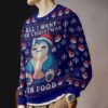 Snorlax Pokemon, All I Want for Christmas Is Food Ugly Sweater