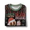 Skeleton "When you are dead inside but It's Christmas" Ugly Sweater