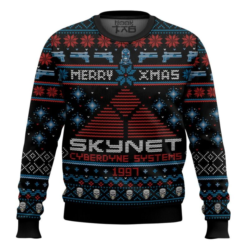 Terminator, Skynet Christmas Ugly Sweater