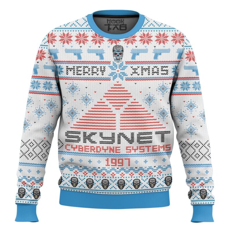 Terminator, Skynet Christmas Ugly Sweater