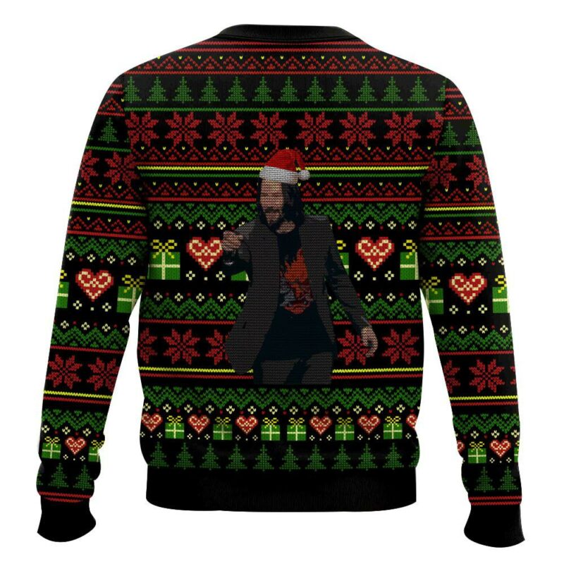 Keanu Reeves meme "You are Breathtaking" Christmas Ugly Sweater