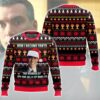 Oppenheimer "Now I become Santa" Ugly Christmas Sweater