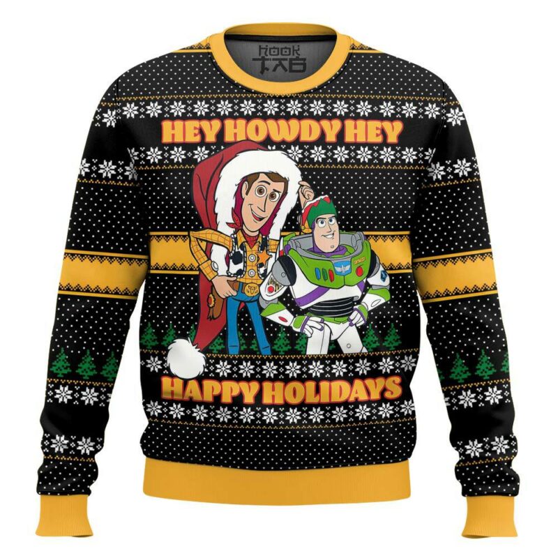 Toy Story Christmas Hey Howdy Ugly Christmas