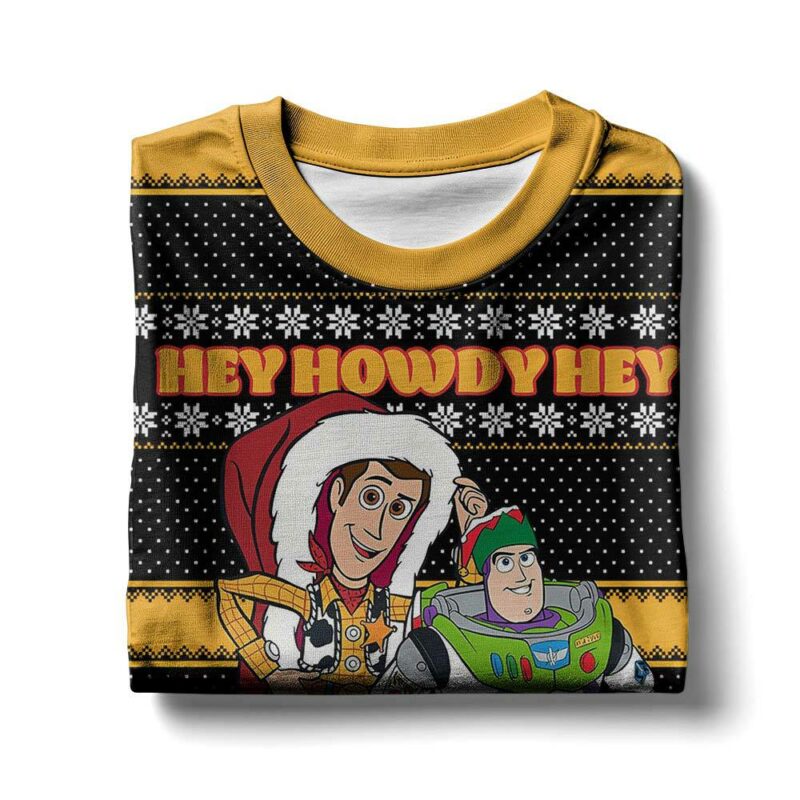 Toy Story Christmas Hey Howdy Ugly Christmas