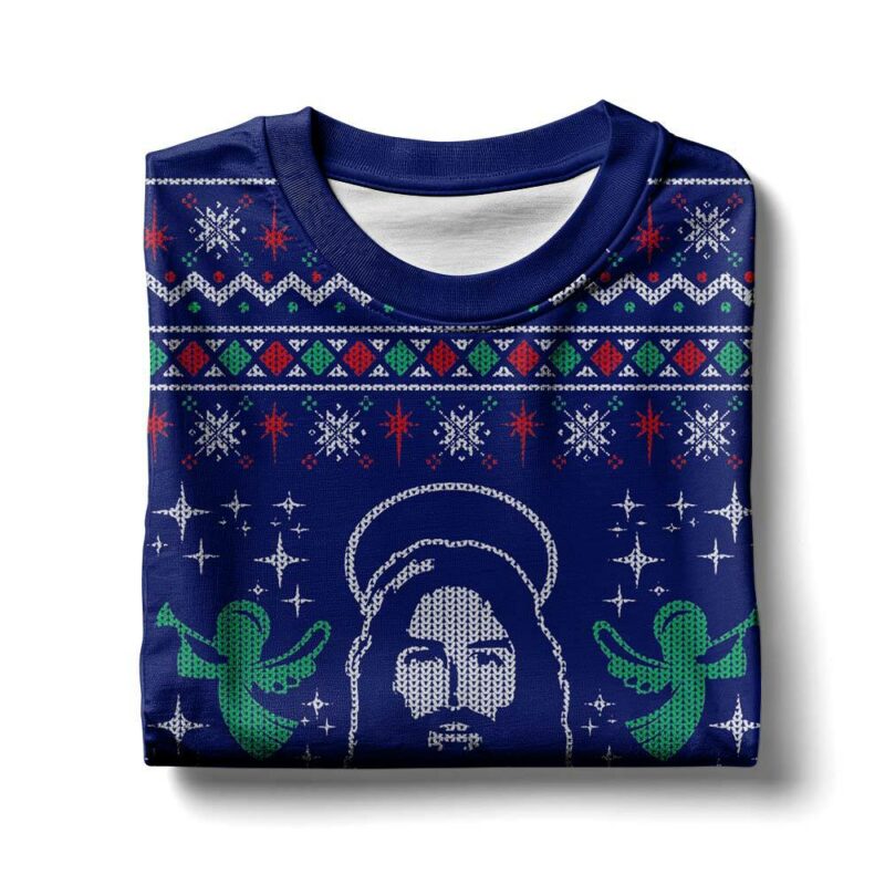 Jesus Birthday Boy Ugly Christmas Sweater