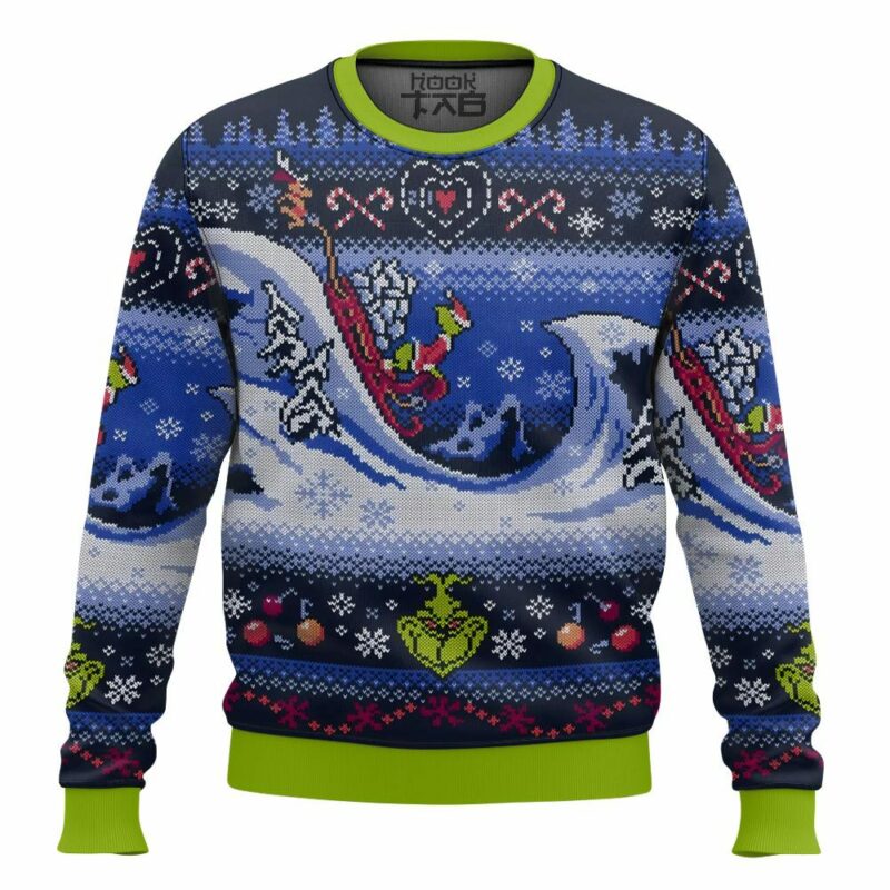 Grinch, Cuddly as a Cactus Christmas Ugly Sweater