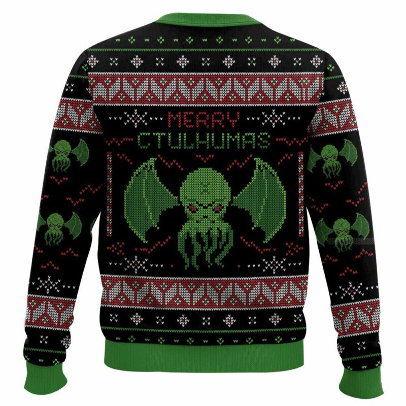 Merry Cthulhumas! Ugly Christmas Sweater Cthulhu