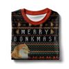 Bonkmas Cheems Doge Ugly Christmas Sweater