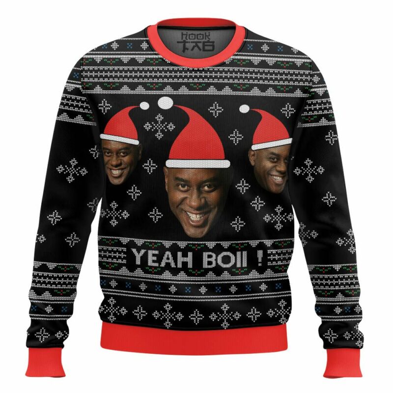 Ainsley Harriot meme "Yeah Boi", Christmas Ugly Sweater