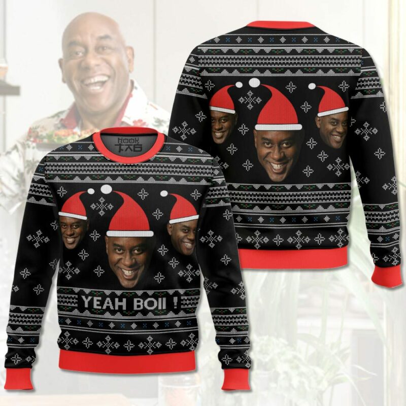 Ainsley Harriot meme "Yeah Boi", Christmas Ugly Sweater