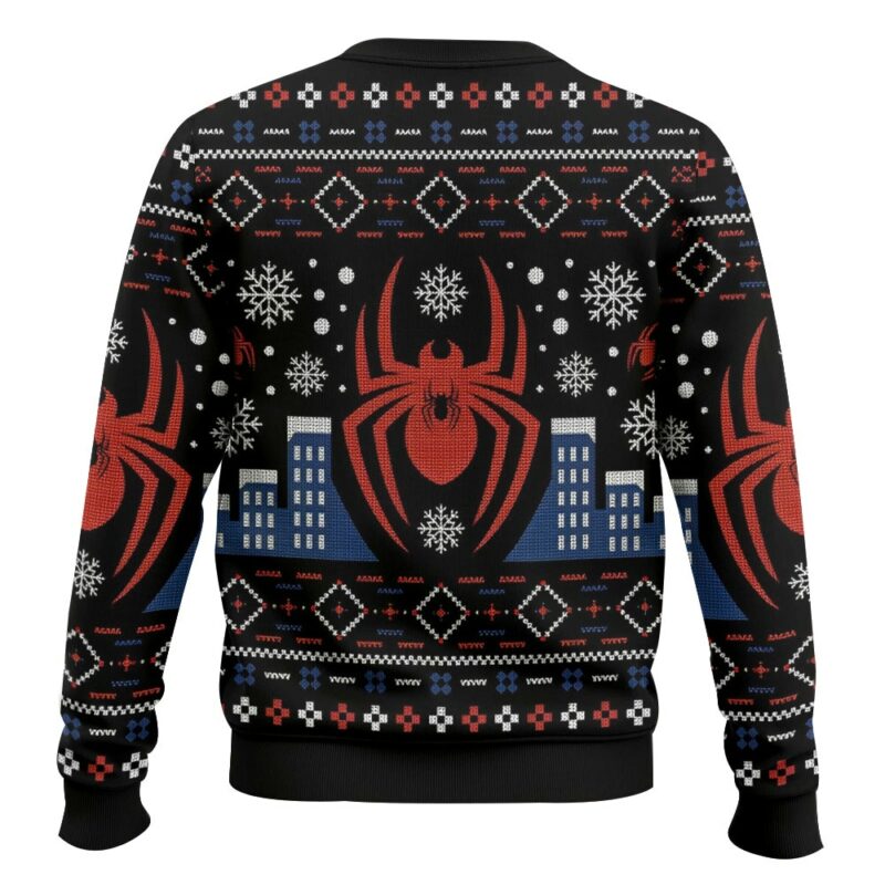 Spiderman,New York Aranea Christmas Ugly Sweater