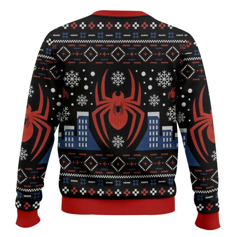 Spiderman,New York Aranea Christmas Ugly Sweater