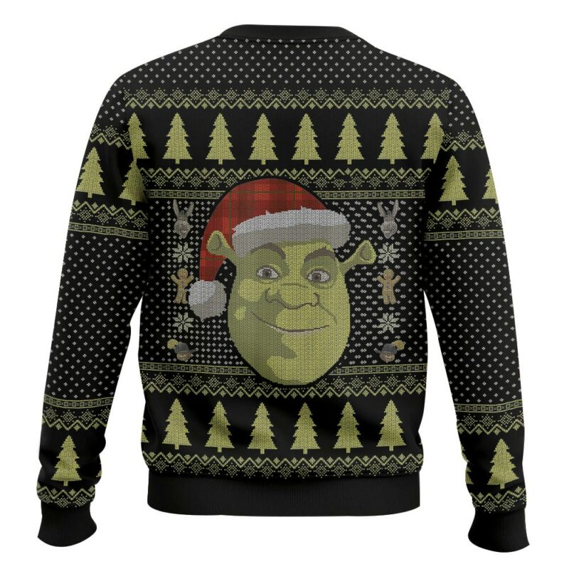 Shrek Merry Shrekmas Ugly Sweater Style Christmas