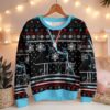 Star Wars, Lightsaber Duel Faux Ugly Christmas Sweater