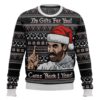 Burt Reynolds, No Gifts Christmas Ugly Sweater