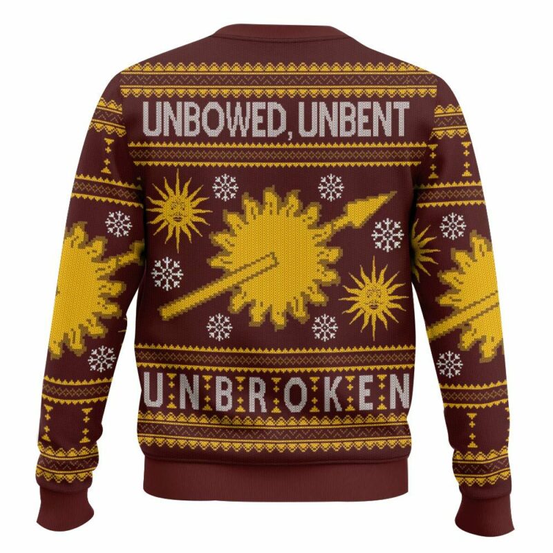 Game of Thrones, Unbowed, Unwrapped, Unbroken. Christmas Ugly Sweater