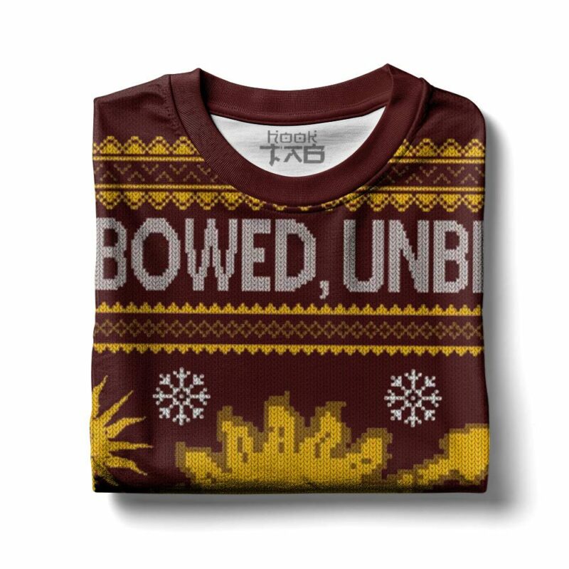 Game of Thrones, Unbowed, Unwrapped, Unbroken. Christmas Ugly Sweater