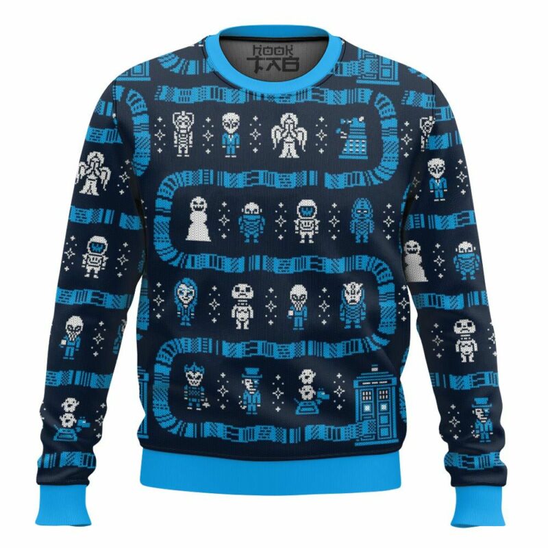 Doctor Who, Who's Outside Christmas Ugly Sweater