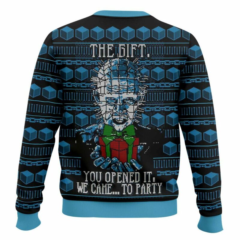 Hellraiser The Gift Christmas Ugly Sweater