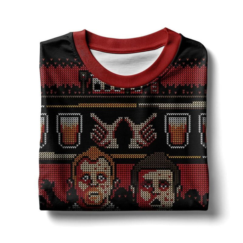 Shaun of the Dead, You've Got Red on You Christmas Ugly Sweater