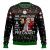 She Jingled My Bells And Now She's Pregnant, Funny Christmas Ugly Sweater