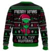 Alien Ya filthy Humans Christmas Ugly Sweater