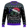 The Cheshire Cat, Christmas In Wonderland, Christmas Ugly Sweater